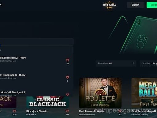 Blackjack Live Casino Experience